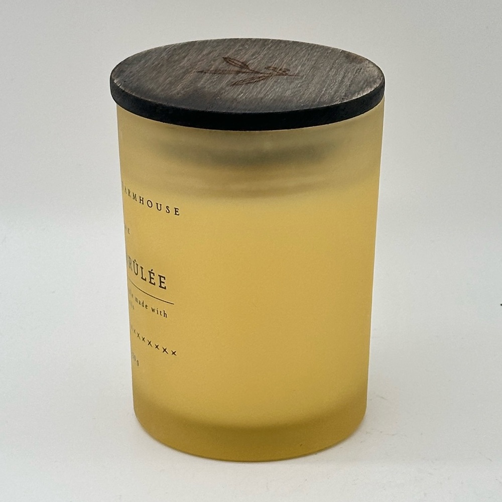DW Home Charming Farmhouse Vanilla Brûlée Single Wick Candle 8.1 oz - Picture 2 of 7